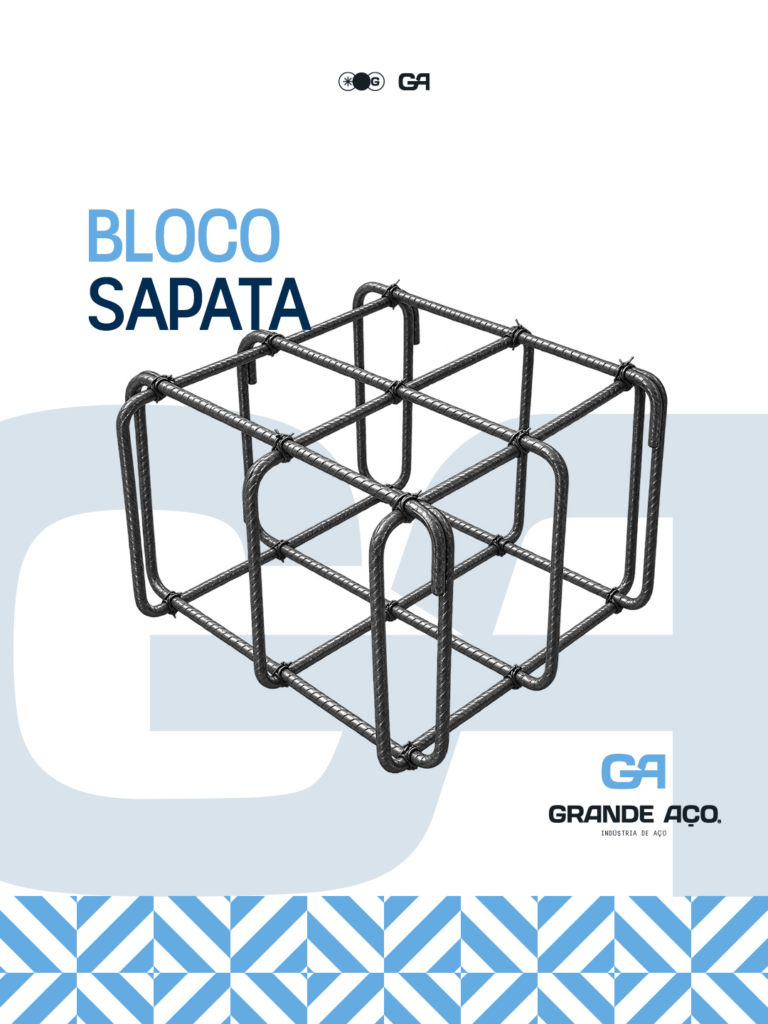 Sapata de ferro armada Grande Aço