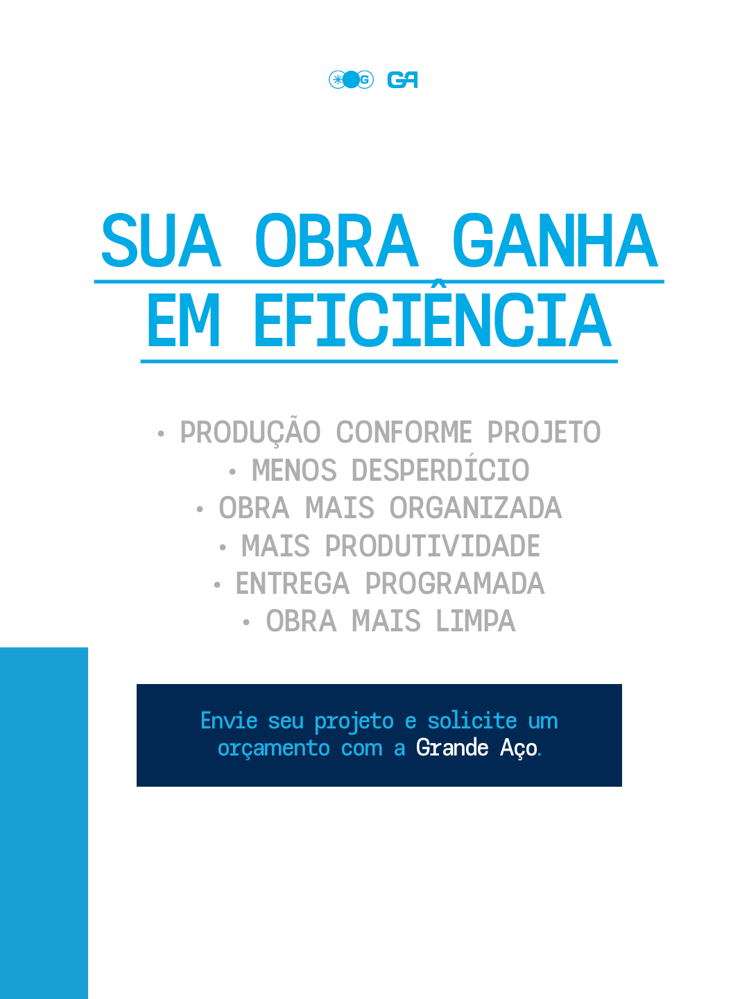 Eficiência na obra com Corte e Dobra Grande Aço