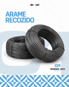 Arame recozido em rolo – Grande Aço